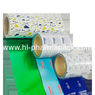 Jiangsu Hanlin 8011 Hard Temper Pharmaceutical Foil Pack aluminum blister foil for packing pills tablets capsules