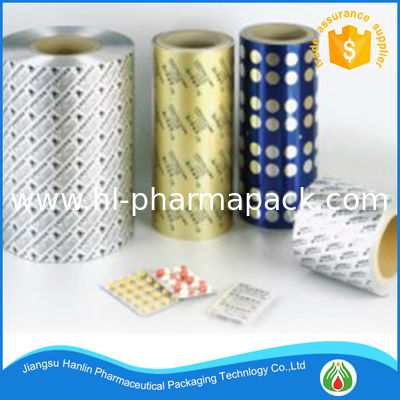 Roll Type and Printed Treatment Blister Pharmaceutical Aluminium Foil for Medicine