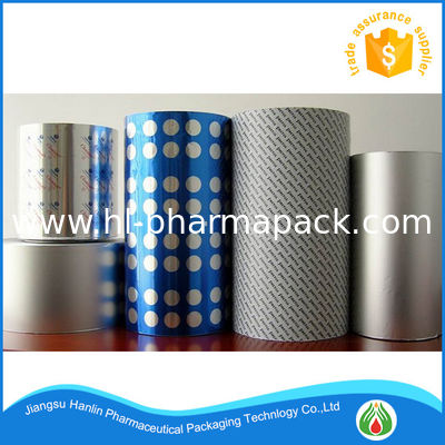 printed coated and high quality aluminum foil for tablets pills packaging
