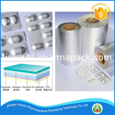 Soft Temper Capsule and Tablets Packaging Cold Form Alu Alu Foil Roll