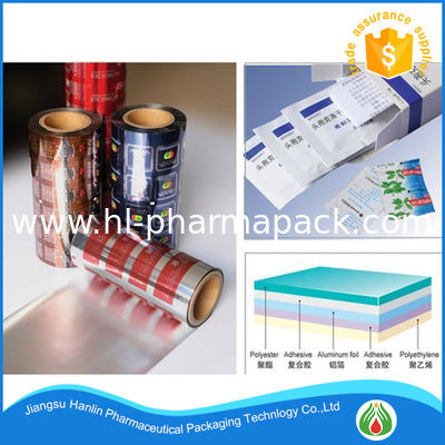 PET/AL/PE composited polyethylene films for pharmaceutical packaging