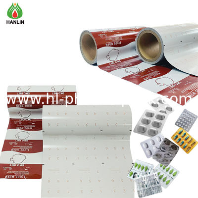 OP/AL/VC Structure competitive price aluminium foil packaging printing for pills capsules tablets