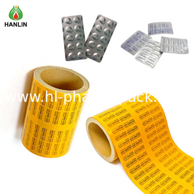 OP/AL/VC Structure competitive price aluminium foil packaging printing for pills capsules tablets