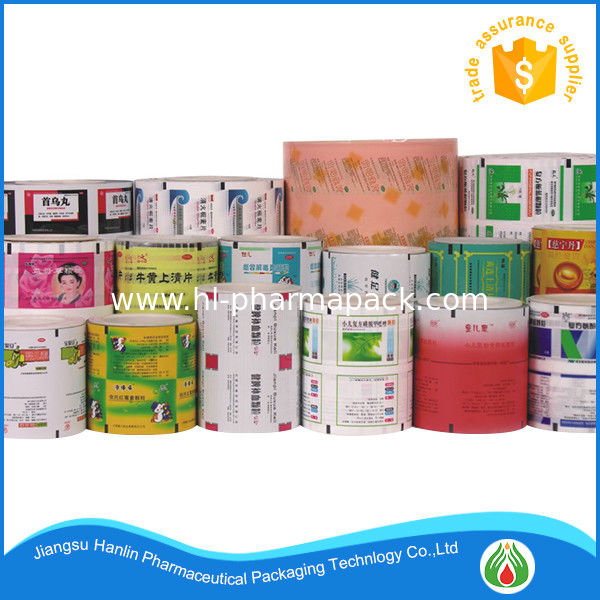 PET/AL/PE bag film for packaging machine aluminum foil laminated sachet roll film