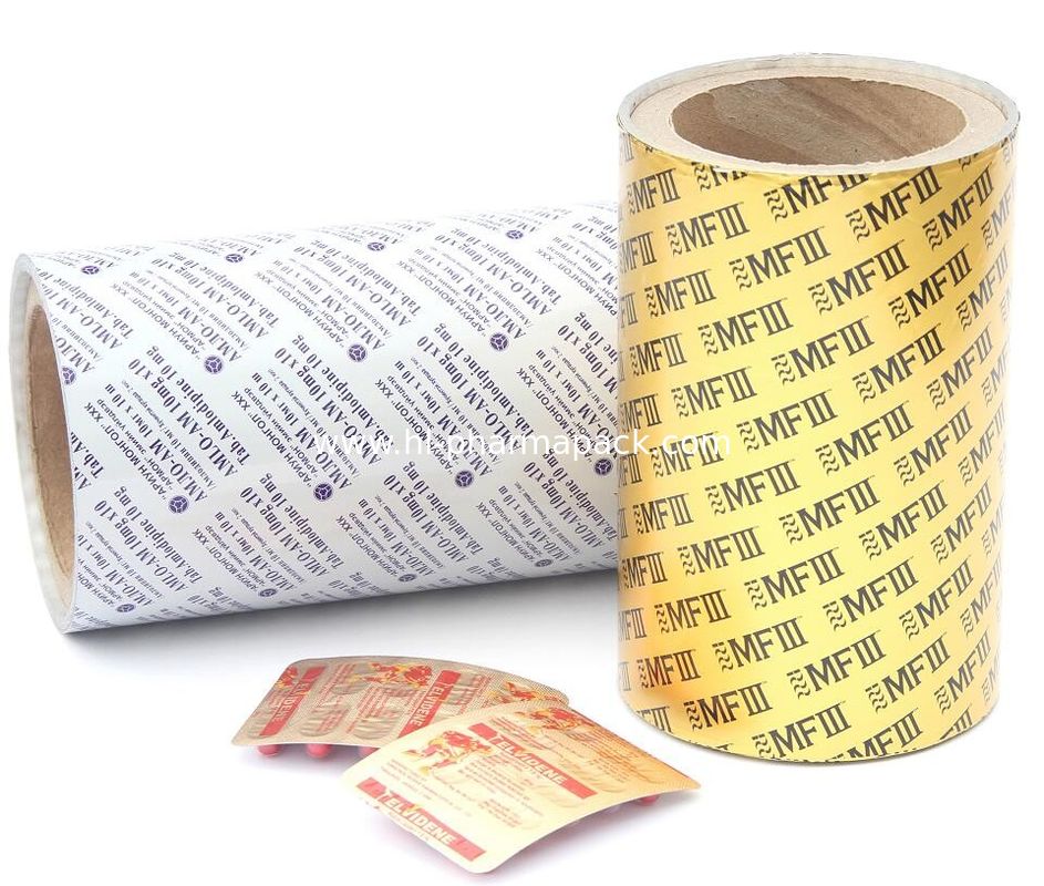 Coated Treatment and Roll Type medication blister packaging